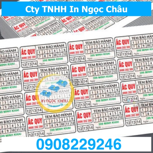  	In tem niêm phong giá rẻ in nhanh