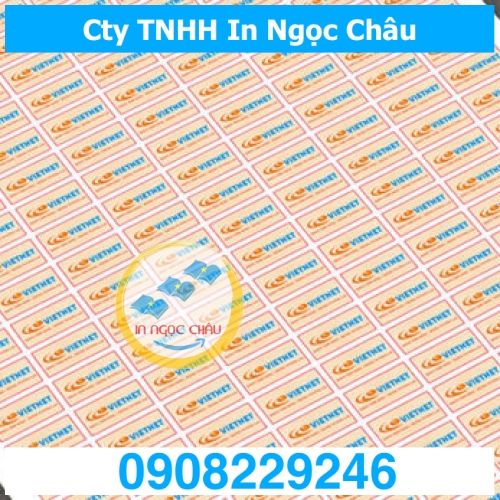  	In tem niêm phong giá rẻ in nhanh