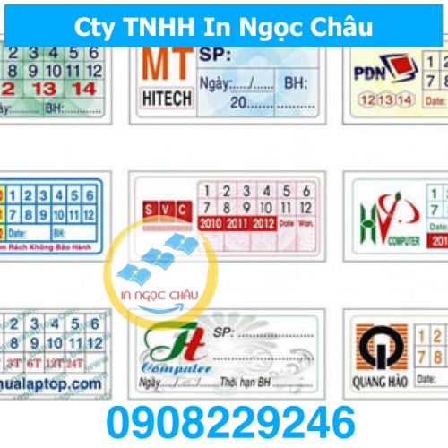  	In tem vỡ giá rẻ in nhanh