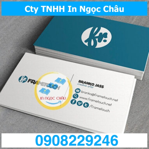  	Thiết kế name card sang đẹp giá rẻ