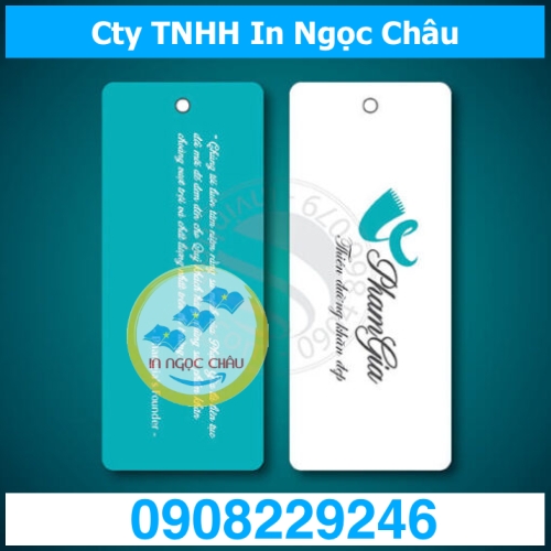  	Giá rẻ hơn 20% khi In Tag Quần Áo HCM, Mác, Thẻ treo, Price tag