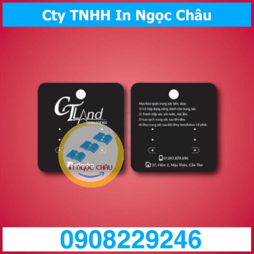  	Giá rẻ hơn 20% khi In Tag Quần Áo HCM, Mác, Thẻ treo, Price tag