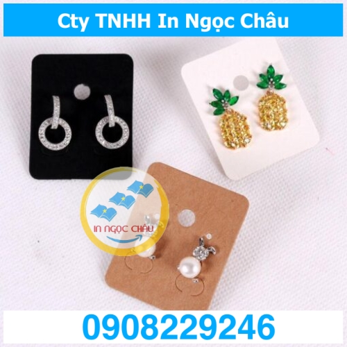  	Giá rẻ hơn 20% khi In Tag treo bông tai